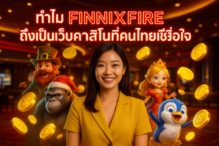 ทำไม FINNIXFIRE ถึงเป็นเว็บคาสิโนที่คนไทยเชื่อใจ