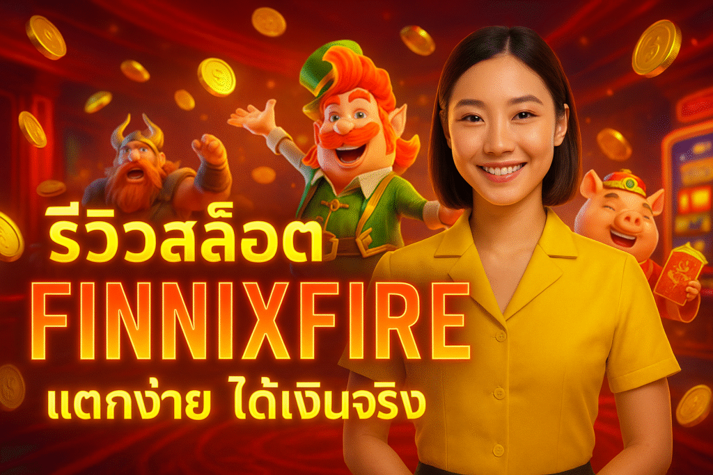รีวิวสล็อต FINNIXFIRE: แตกง่าย ได้เงินจริง
