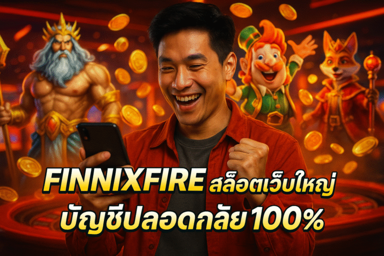 FINNIXFIRE สล็อตเว็บใหญ่ บัญชีปลอดภัย 100%
