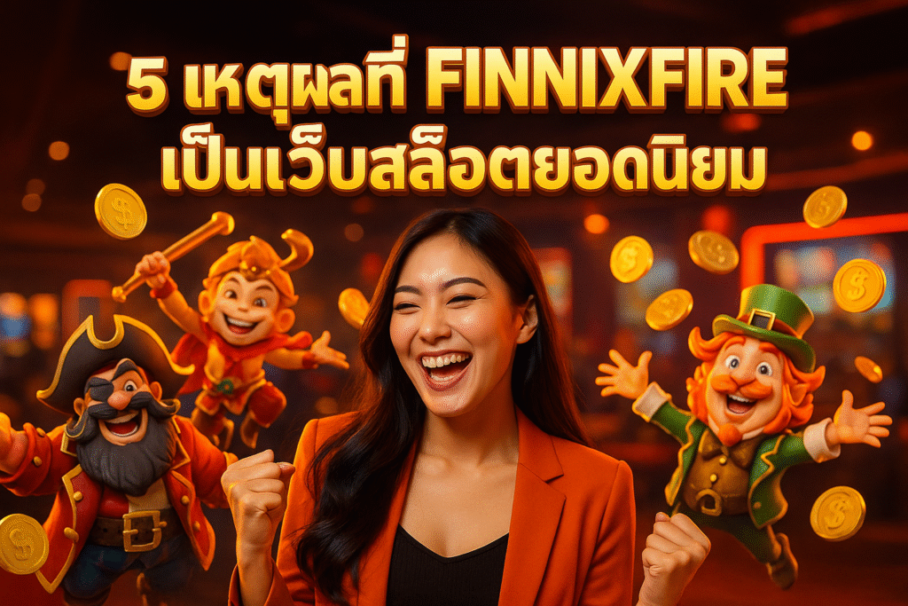 5 เหตุผลที่ FINNIXFIRE เป็นเว็บสล็อตยอดนิยม