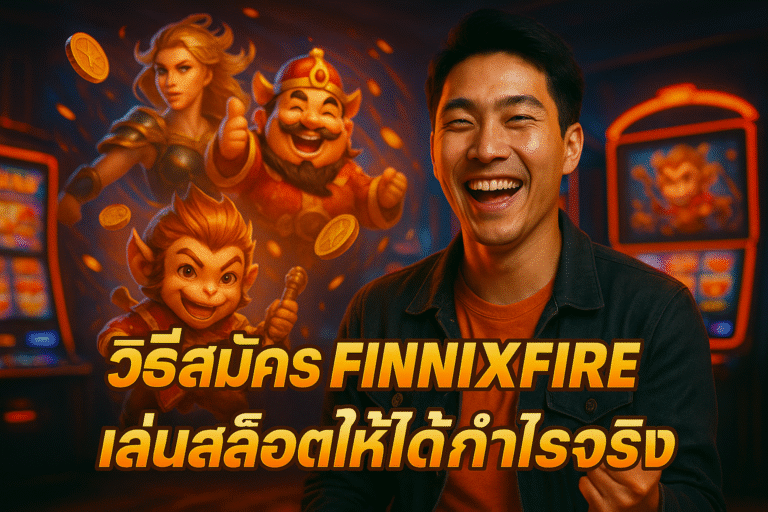 วิธีสมัคร FINNIXFIRE เล่นสล็อตให้ได้กำไรจริง