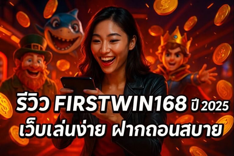 รีวิว FIRSTWIN168 ปี 2025 เว็บเล่นง่าย ฝากถอนสบาย