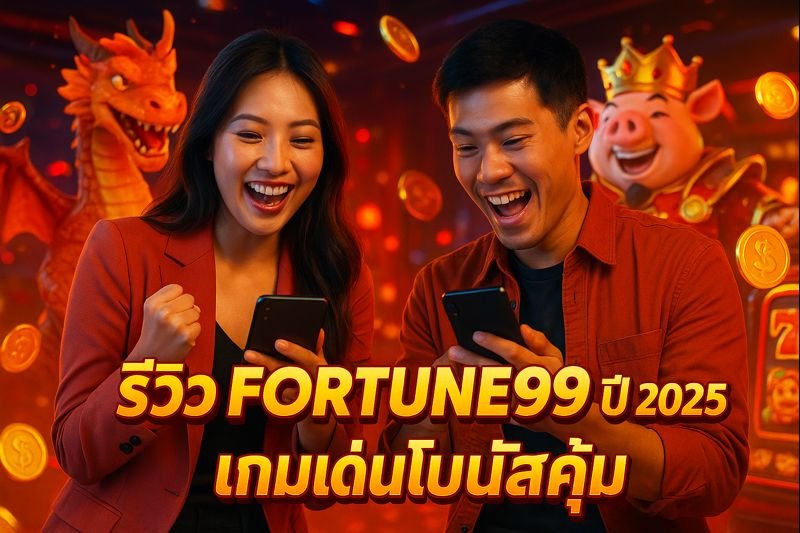 รีวิว FORTUNE99 ปี 2025 ดีไหม เกมเด่นโบนัสคุ้ม
